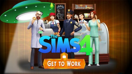 Видео обзор игры Sims 4: Get To Work